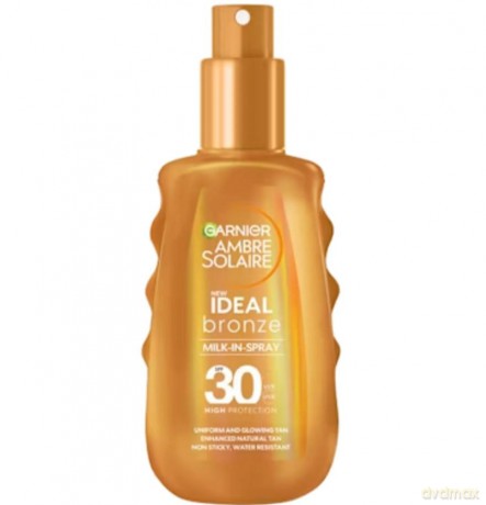 Garnier - Ambre Solaire - Ideal Bronze Milk-in-Spray - SPF 30 [KOMSETYKI]