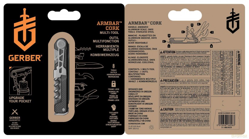Gerber ArmBar Cork Onyx 4L