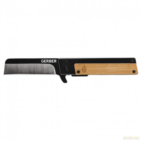 Gerber Folding Pocket Knife Blade Length 6.86 cm Quadrant Bamboo Design 30-001669