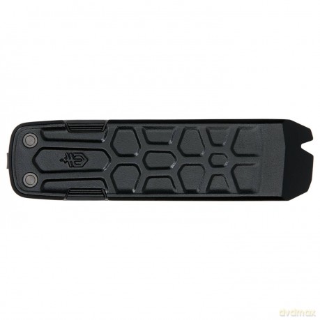 Gerber Multi-Tool with 7 Functions, Knife with Smooth Blade and Belt Clip, Lockdown Slim Pry, Cast Iron