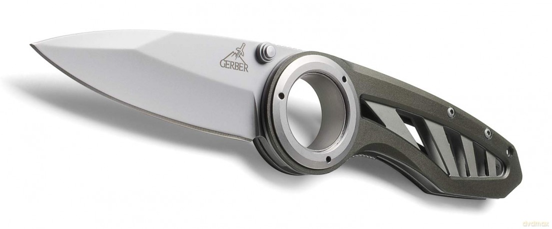 Nóż taktyczny Gerber Remix Folding Knife with Pocket Clip, Blade Length: 7.3 cm, Grey, 31-003640