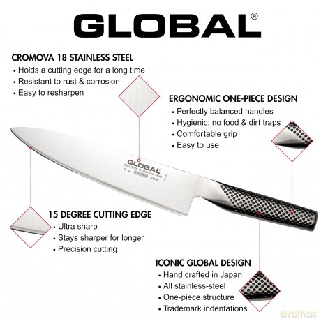 Global - GS-108/SC 12cm Utility Scalloped Blade