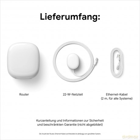 Google - Nest WiFi Pro Wireless Router