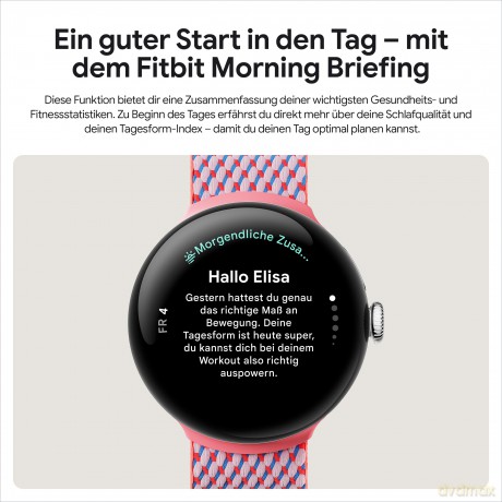Google - Pixel Watch 3 45mm 4G Hazel