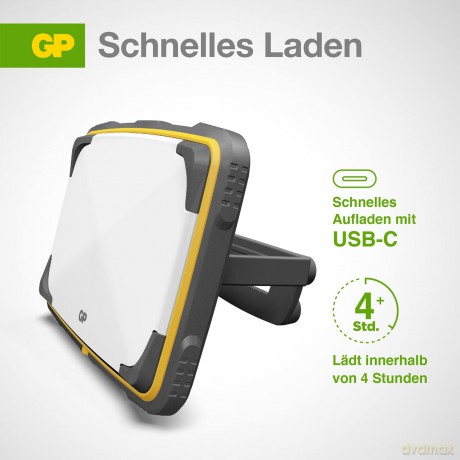 GP - Discovery Rechargable Panel Work Light, CWP15, 1200 lumens