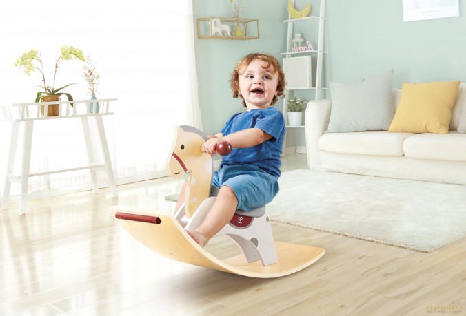 Hape - 2 In 1 Rocking Horse (87-1203)