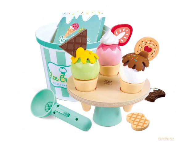 Hape - Ice Cream Bucket Playset - (87-3225)