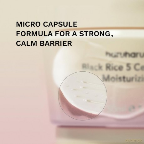 Haruharu Wonder - Black Rice 5 Ceramide Barrier Moisturizing Cream - Black - 50 ml [KOMSETYKI]