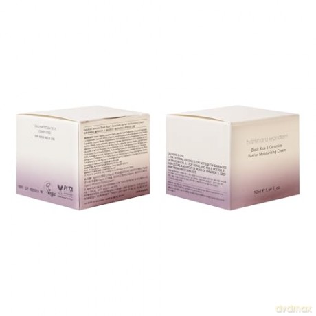Haruharu Wonder - Black Rice 5 Ceramide Barrier Moisturizing Cream - Black - 50 ml [KOMSETYKI]