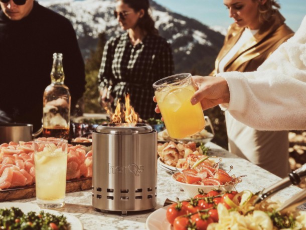 HerQs - Mighty Smokeless FirePit
