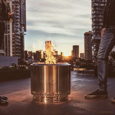 HerQs Smokeless FirePit - Blaze