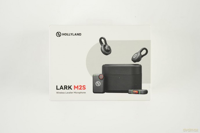 Mikrofon Hollyland - LARK M2S Mini Combo Wireless Lavalier Microphone - Space Gray