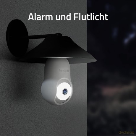 Hombli - Smart Bulb Cam 4K, White