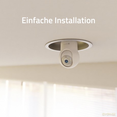 Hombli - Smart Bulb Cam 4K, White