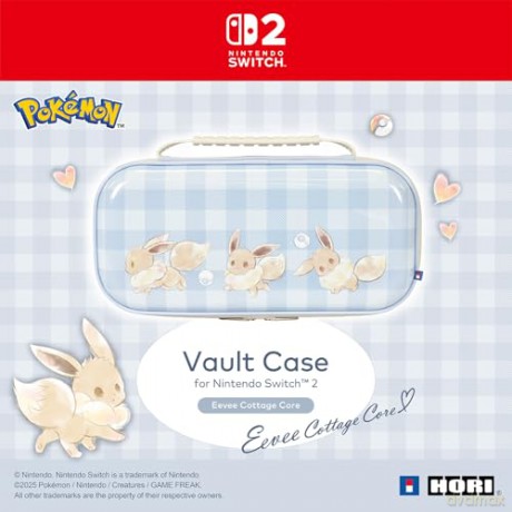 HORI - Vault Case for Switch 2 - Eevee Cottage Core - Blue