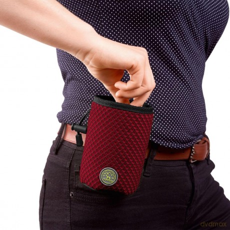 Hunter - HILO treatbag with belt clip - 14x 8cm - Red
