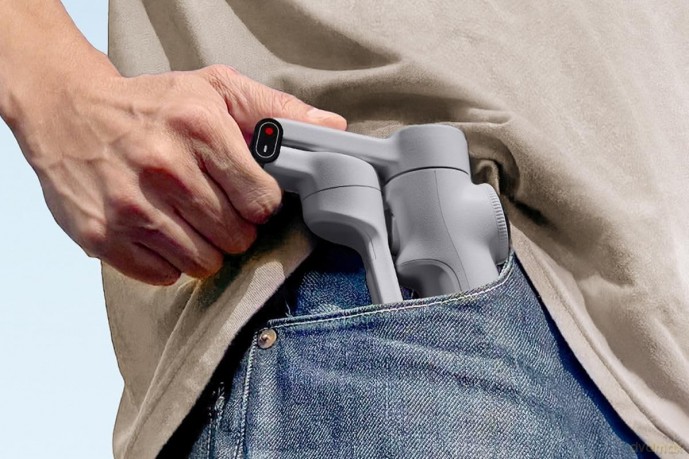 Insta360 - Flow 2 Standard Bundle - Stone Grey