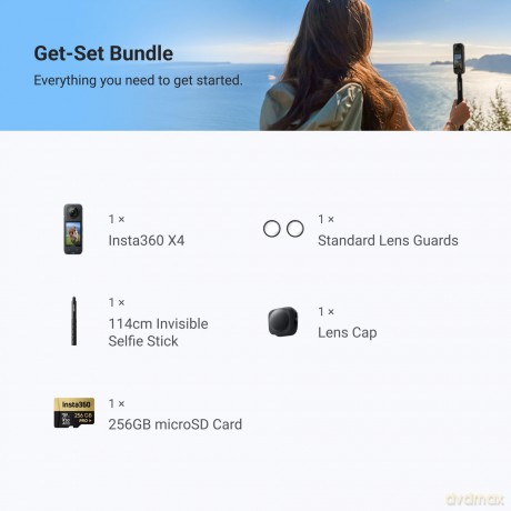 Insta360 - X4 Explorer Bundle