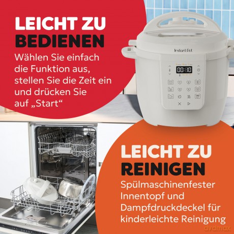 Instant Pot 5,7l Sea Salt - 112-202-01-EU