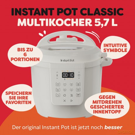 Instant Pot 5,7l Sea Salt - 112-202-01-EU