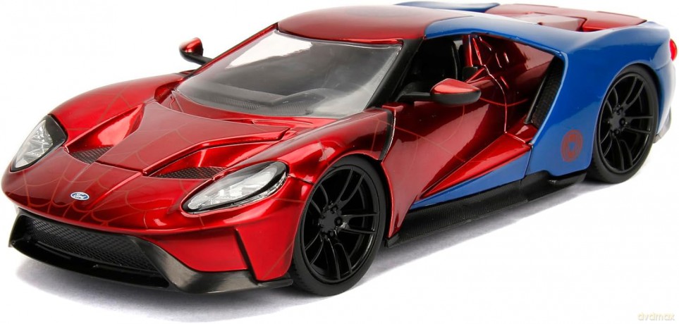 Jada - Marvel Spiderman 2017 Ford GT 1:24, 20cm (9399725314R00)