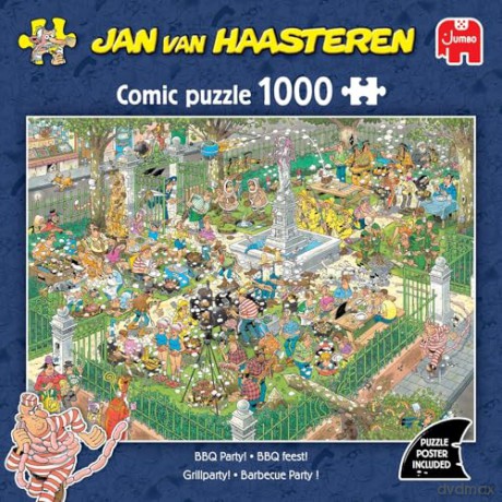 Jan Van Haasteren - BBQ Party! (1000 pieces) (1110100530)