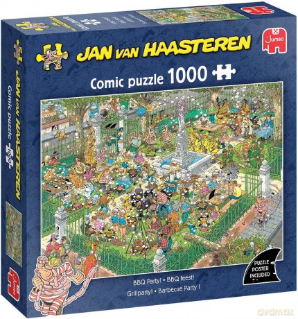 Jan Van Haasteren - BBQ Party! (1000 pieces) (1110100530)