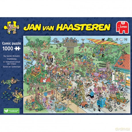 Jan van Haasteren - Big Garden Birdwatch (1000 pieces) (JUM00340)