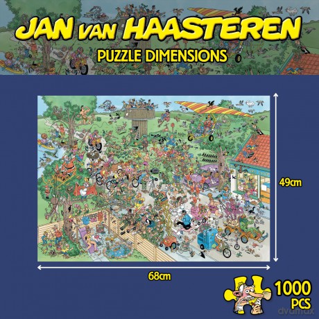 Jan van Haasteren - Big Garden Birdwatch (1000 pieces) (JUM00340)