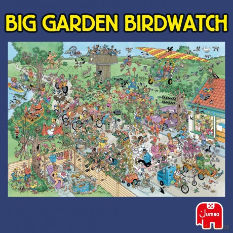 Jan van Haasteren - Big Garden Birdwatch (1000 pieces) (JUM00340)