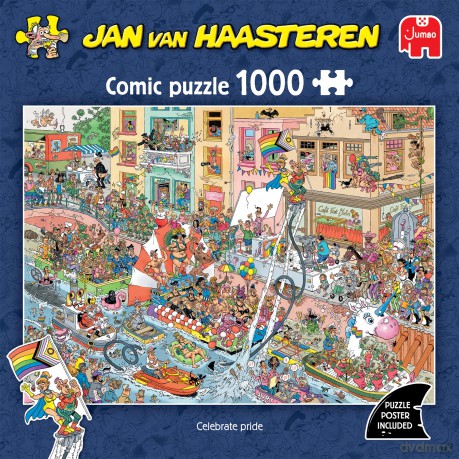 Jan van Haasteren - Celebrate Pride! (1000 pieces) (JUM00030)