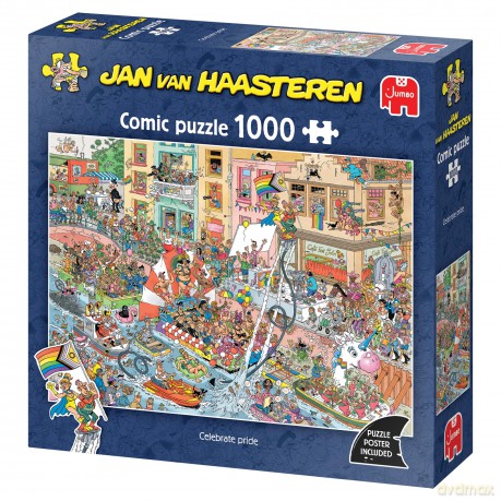 Jan van Haasteren - Celebrate Pride! (1000 pieces) (JUM00030)