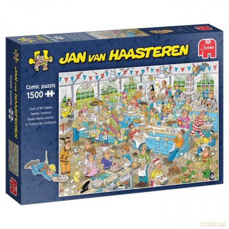 Jan van Haasteren - Clash of the Bakers (1500 pieces) (JUM9077)