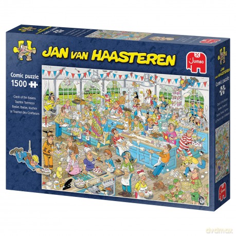 Jan van Haasteren - Clash of the Bakers (1500 pieces) (JUM9077)