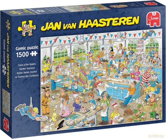 Jan van Haasteren - Clash of the Bakers (1500 pieces) (JUM9077)