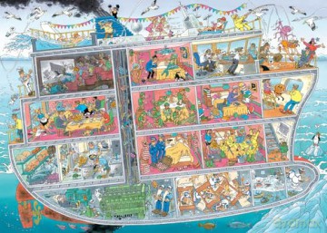 Jan van Haasteren - Cruise Ship (1000 pieces) (JUM0021)