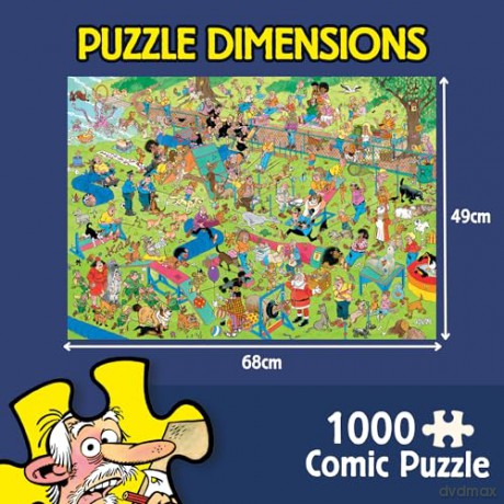 Jan van Haasteren - Dog Parcour (1000 pieces)