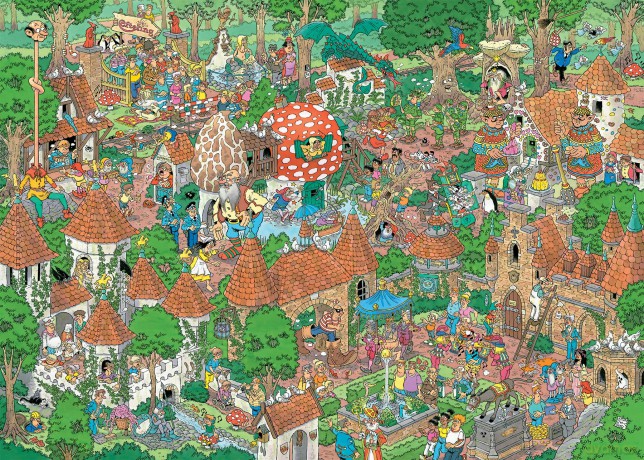 Jan Van Haasteren - Fairytale Forest (1000 pcs) (JUM0045)