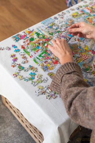 Jan Van Haasteren - Highland games, 1500 Piece Puzzle (19088)
