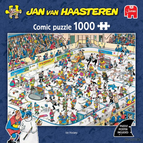 Jan van Haasteren - Ice Hockey (1000 pieces) (1119802049)