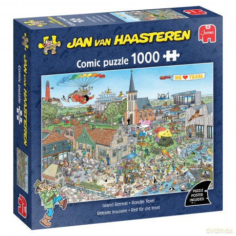Jan van Haasteren - Island Retreat (1000 pieces) (JUM0036)
