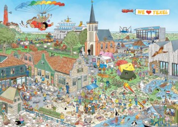 Jan van Haasteren - Island Retreat (1000 pieces) (JUM0036)