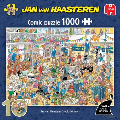 Jan Van Haasteren - JVH Studio (1000 pieces) (JUM00028)