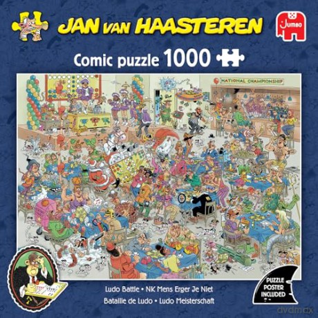 Jan Van Haasteren - Ludo Battle (1000 pieces) (1110100482)