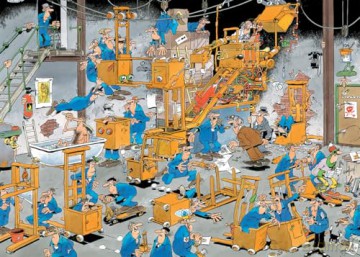 Jan van Haasteren - Oldtimers Go Forth! (1000 pieces)