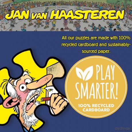 Jan van Haasteren - Riding the Skate Bowl (1000 pieces)