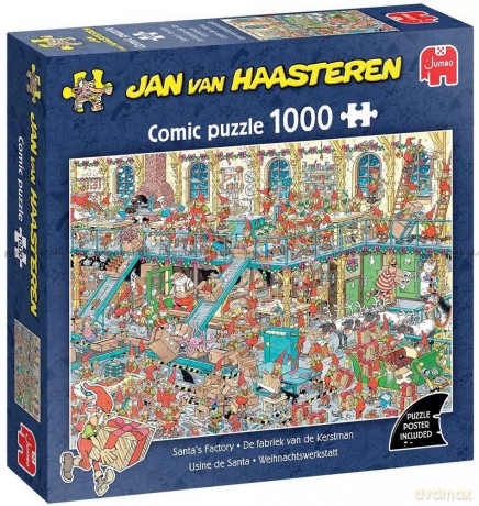 Jan Van Haasteren - Santa's Factory (1000 pieces) (1119802028)