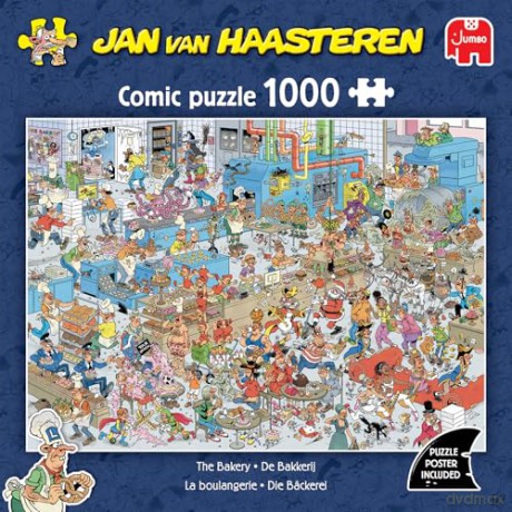 Jan van Haasteren - The Bakery (1000 pieces) (JUM01843)