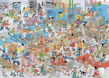 Jan van Haasteren - The Bakery (1000 pieces) (JUM01843)
