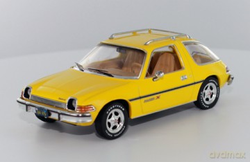 IXO AMC Pacer X USA 1975 (yellow) [ZABAWKA]
